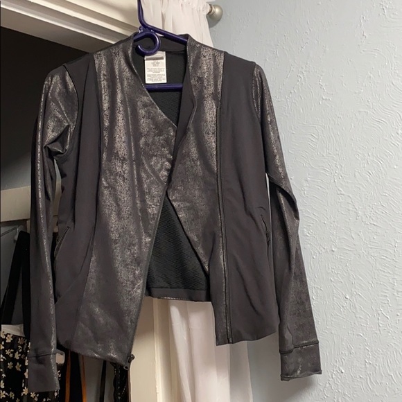 new balance leather jacket